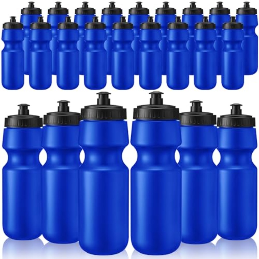 Water Bottle Blank - 24 Pcs Sports Water Bottles Bulk