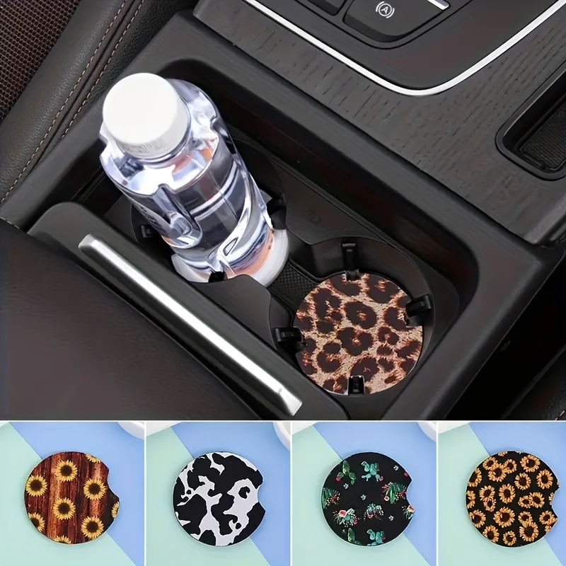 20pcs Sublimated Blank Car Coa – обзор и цена Coaster Sublimation Blank