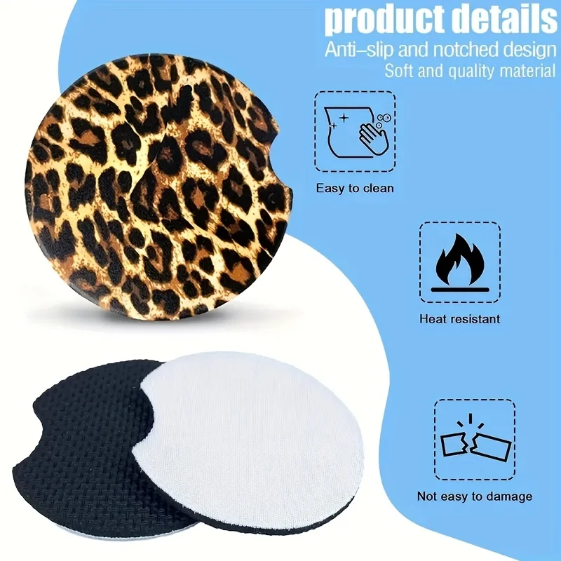20pcs Sublimated Blank Car Coa – обзор и цена Coaster Sublimation Blank