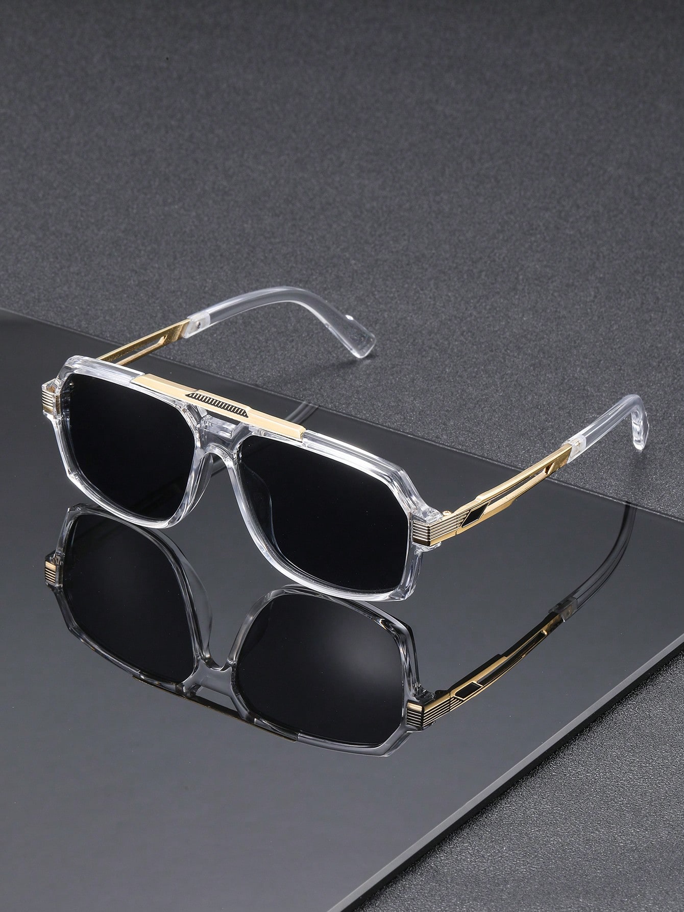 1 pair of men's T transparent  – обзор и цена Metal Photo Panel