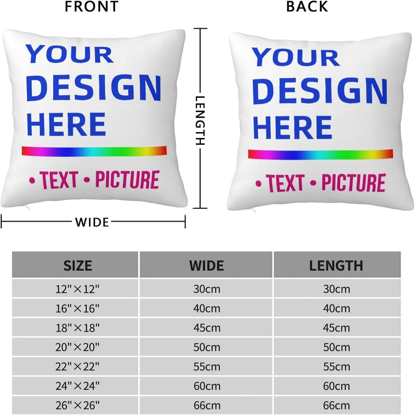 Customized Photo Pillowcase Pe – обзор и цена Pillow Cover Sublimation