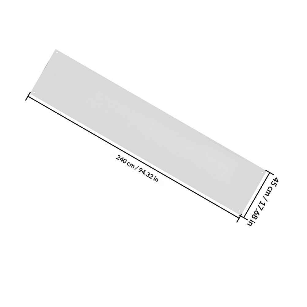 Large Blank White Banner for D – обзор и цена Yard Sign Blank