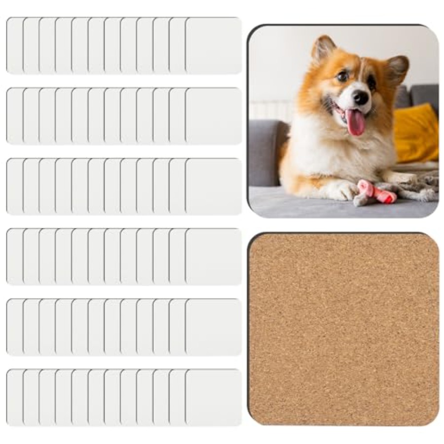 PCS Sublimation Coasters Blank – обзор и цена Coaster Sublimation Blank