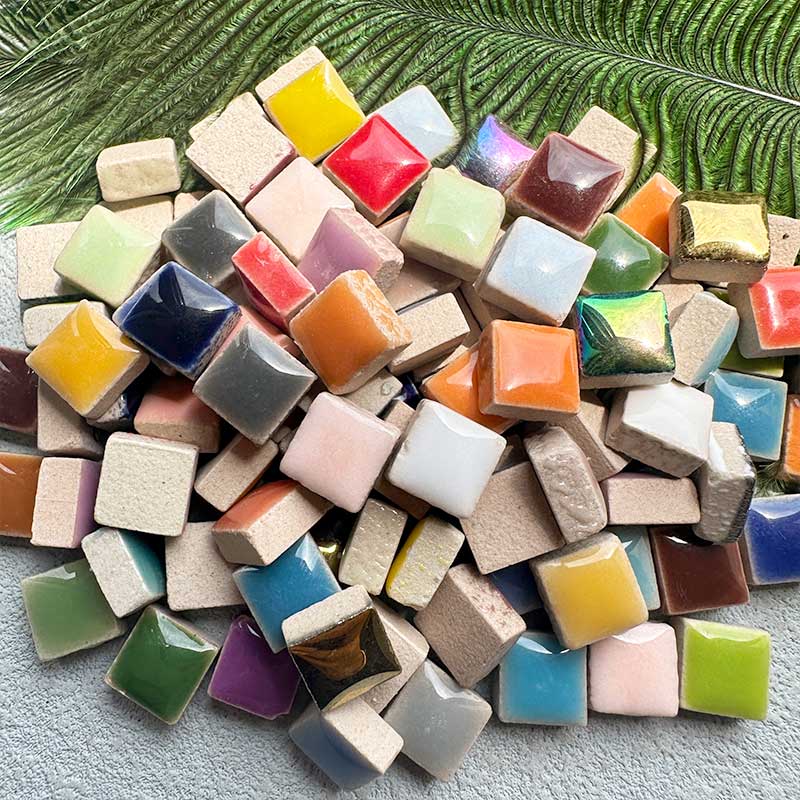 DIY 100g Ceramic Mosaic Tiles  – обзор и цена Ceramic Tile Blank