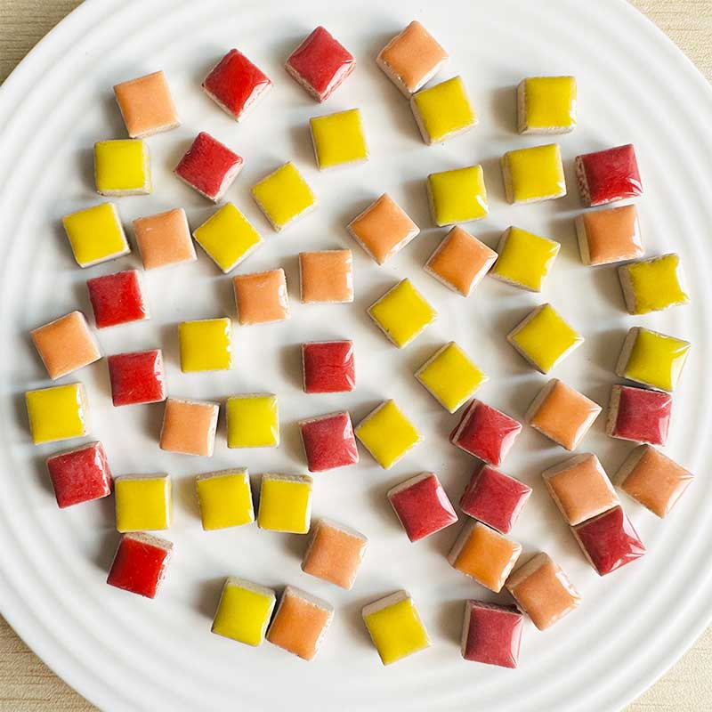 DIY 100g Ceramic Mosaic Tiles  – обзор и цена Ceramic Tile Blank