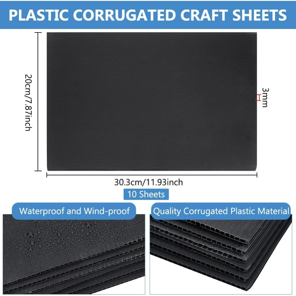 Plastic Sheets 12x7.8 Inch Stu – обзор и цена Yard Sign Blank