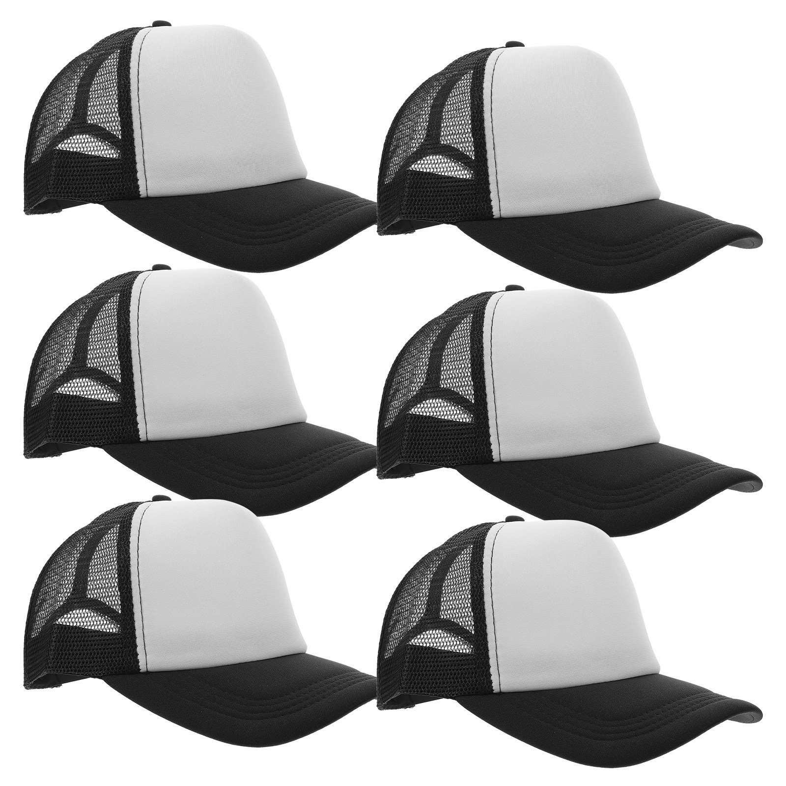 10Pcs Blank Baseball Caps Mesh – обзор и цена Hat Sublimation Blank