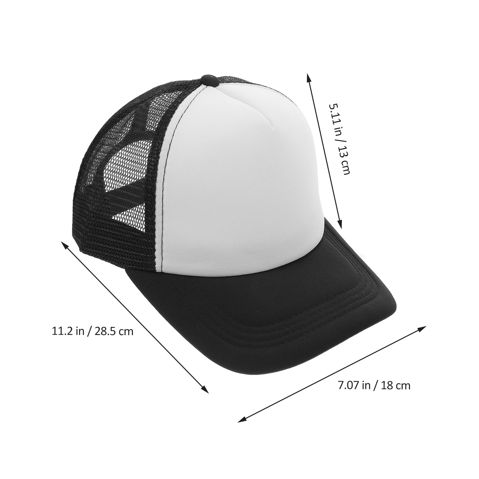10Pcs Blank Baseball Caps Mesh – обзор и цена Hat Sublimation Blank