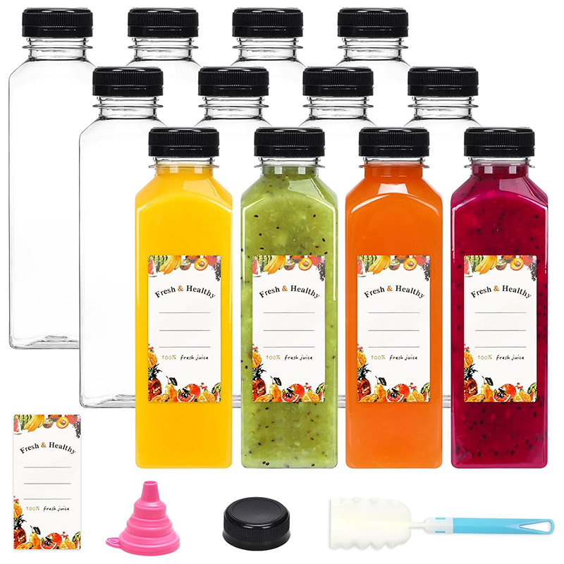 500ML Juice Bottles with Caps  – обзор и цена Water Bottle Blank