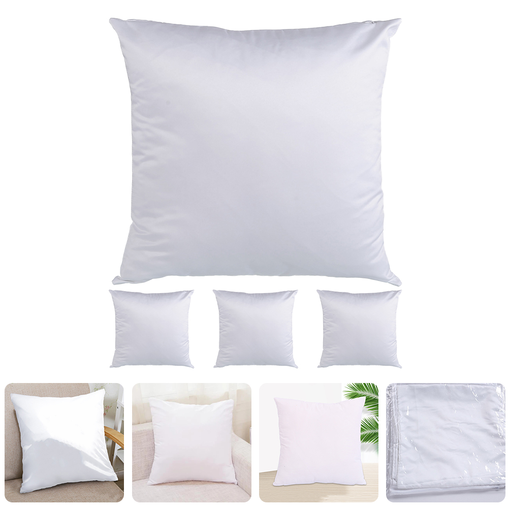 4Pcs White Sublimation Pillow  – обзор и цена Pillow Cover Sublimation