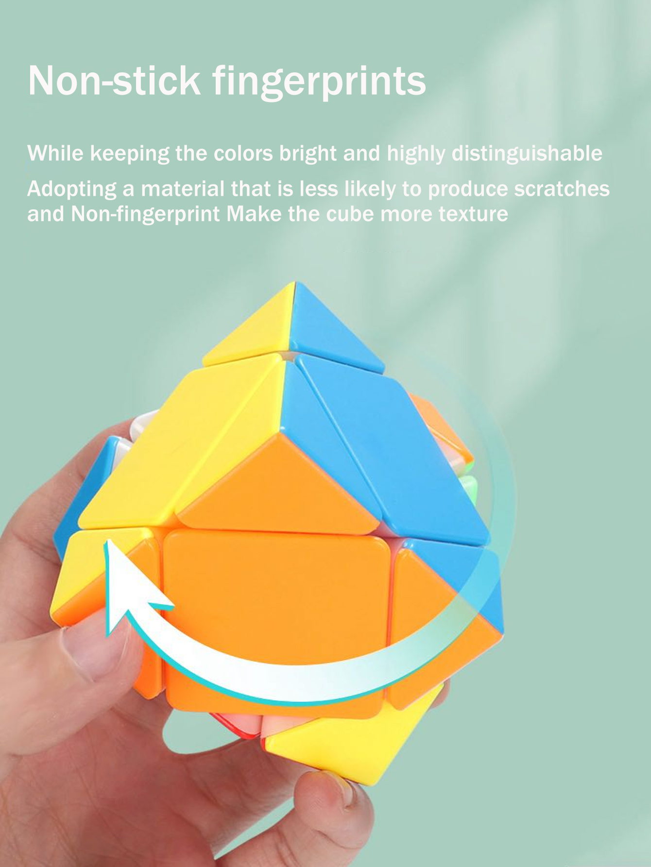 SENGSO Skewb Speed Cube Sticke – обзор и цена Puzzle Blank White
