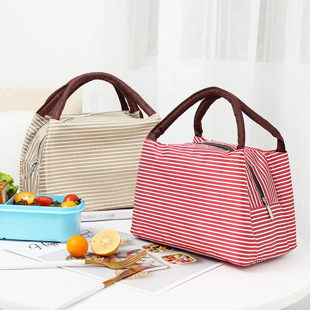 Striped Insulated Lunch Bag Po – обзор и цена Tote Bag Sublimation