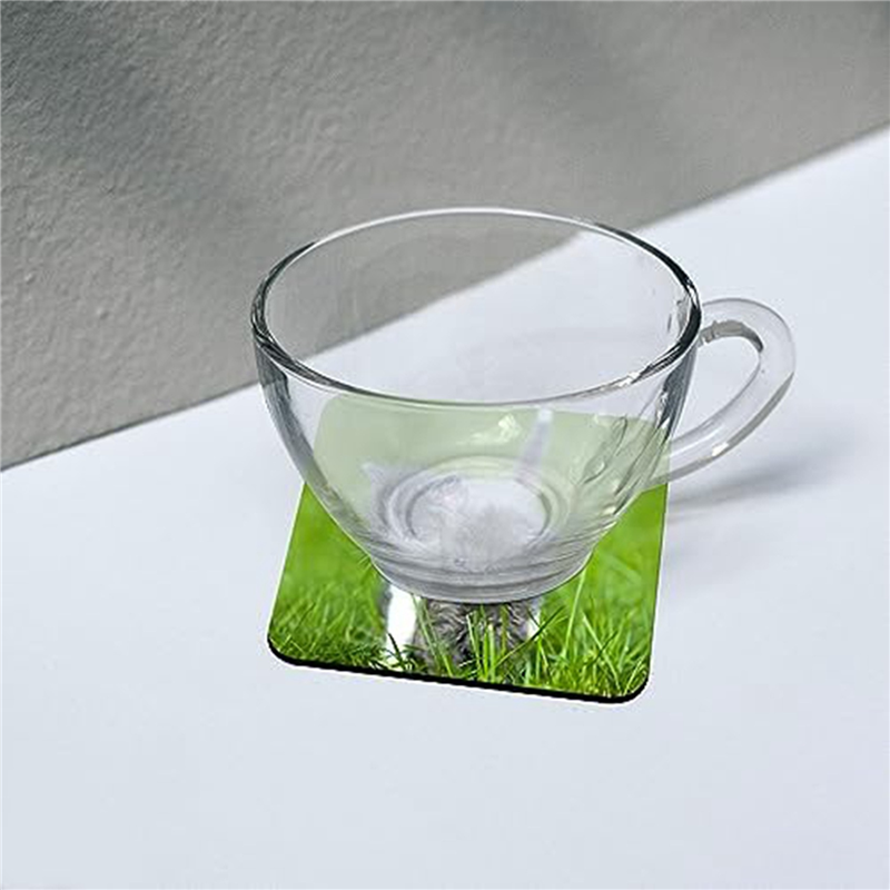 ABGE-40 PCS Sublimation Coaste – обзор и цена Coaster Sublimation Blank