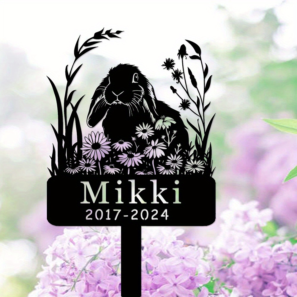 Custom Lop-Eared Rabbit Memori – обзор и цена Yard Sign Blank