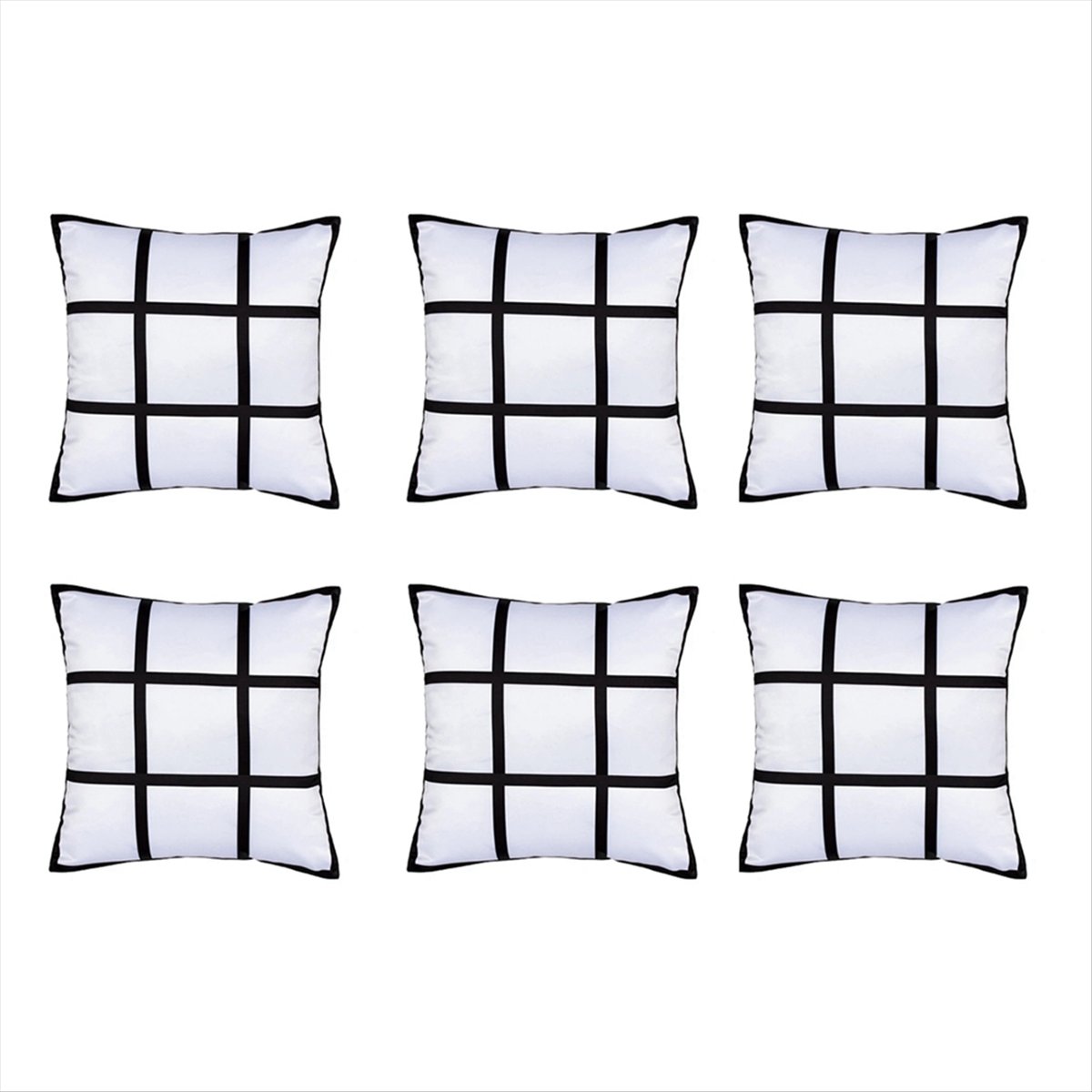 ABNH 6Pcs Sublimation Blank Pa – обзор и цена Pillow Cover Sublimation