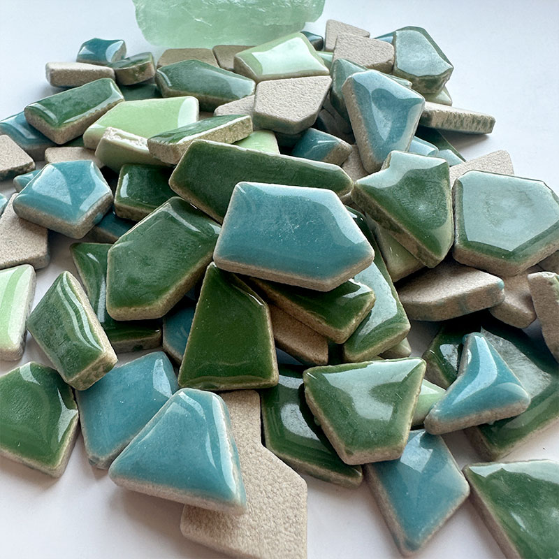 DIY 100g irregular Porcelain M – обзор и цена Ceramic Tile Blank