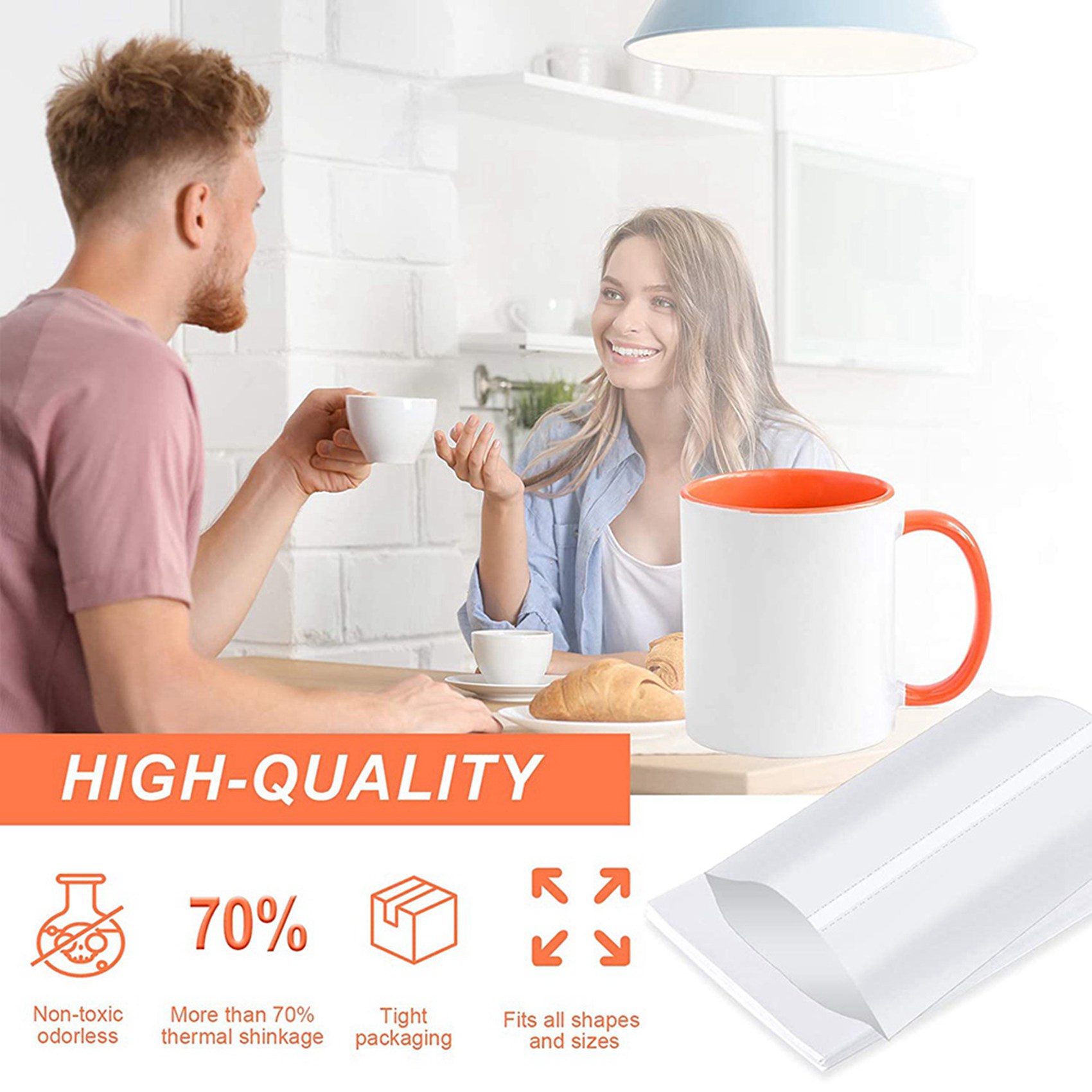 Premium-8X12 Inch Sublimation  – обзор и цена Sublimation Mug White