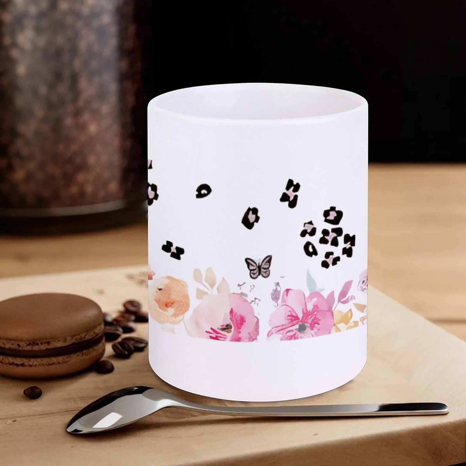 A Watercolor Painting Of Flowe – обзор и цена Sublimation Mug White