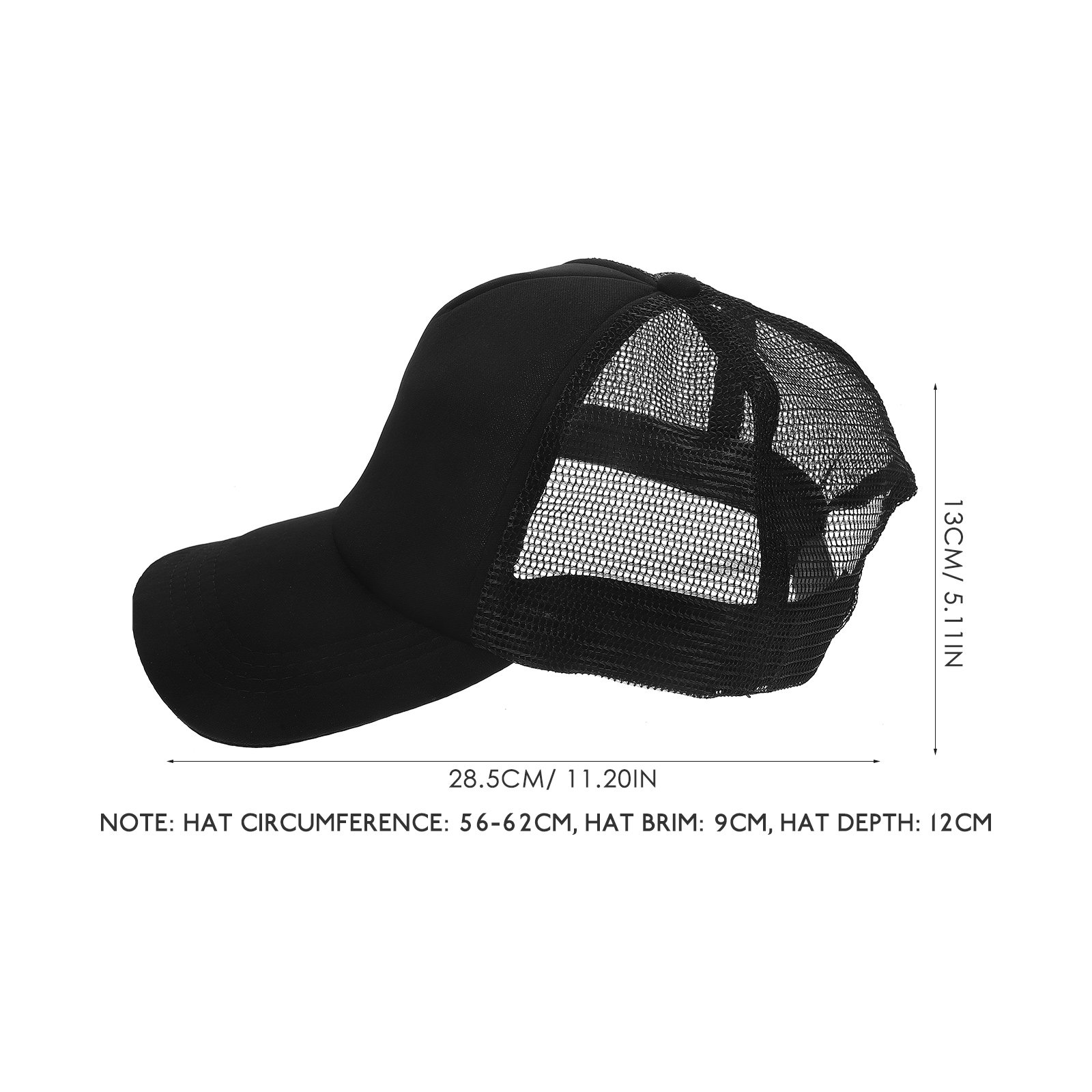 10Pcs Blank Mesh Baseball Caps – обзор и цена Hat Sublimation Blank