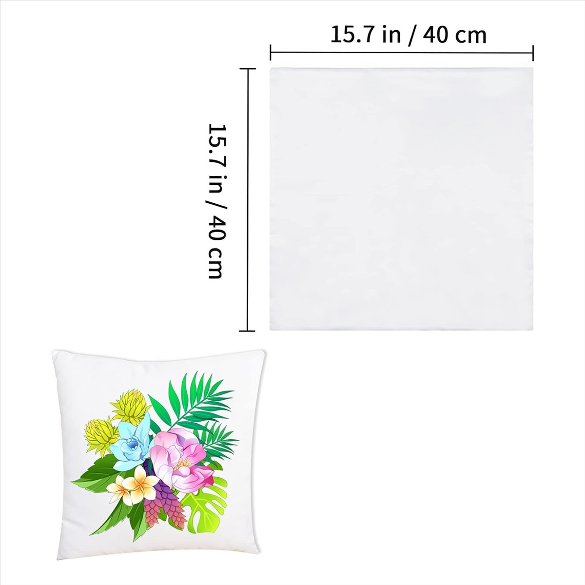 ABZT 15 Pcs Sublimation Blanks – обзор и цена Pillow Cover Sublimation