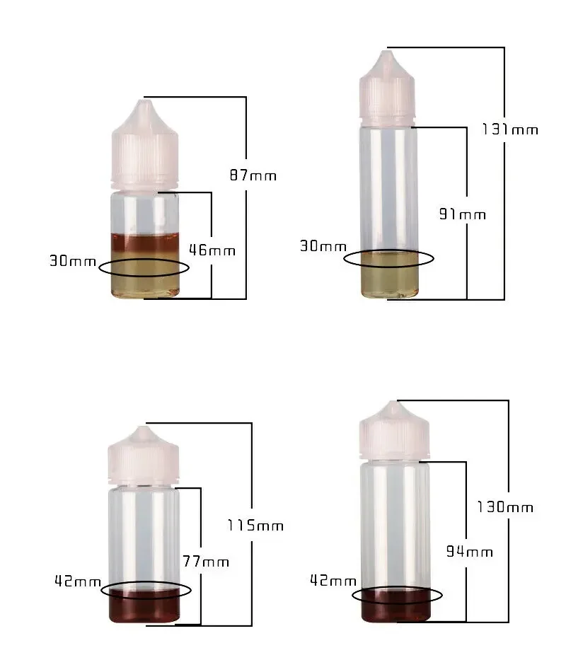50PCS 30/60/100/120ml Empty Pl – обзор и цена Water Bottle Blank