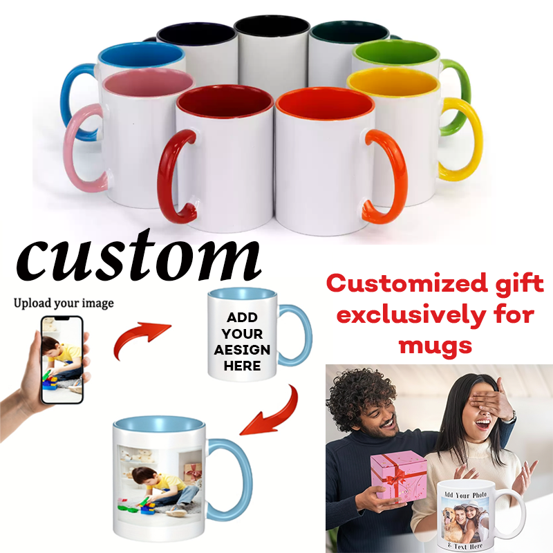 Custom Ceramic Mug Color Insid – обзор и цена Sublimation Mug White