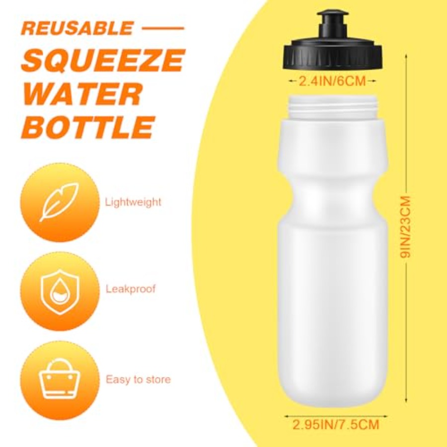 24 Pcs Sports Water Bottles Bu – обзор и цена Water Bottle Blank