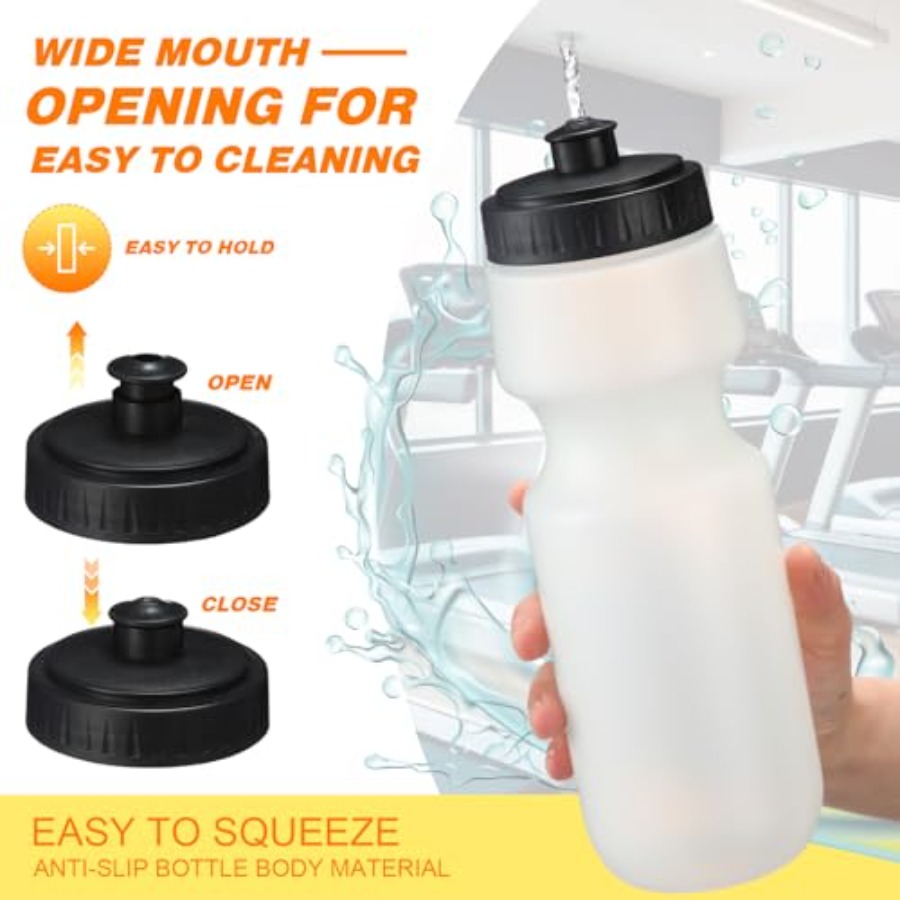 24 Pcs Sports Water Bottles Bu – обзор и цена Water Bottle Blank