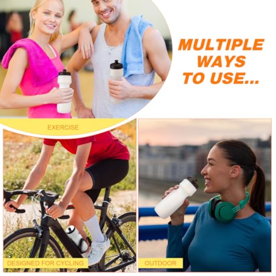 24 Pcs Sports Water Bottles Bu – обзор и цена Water Bottle Blank