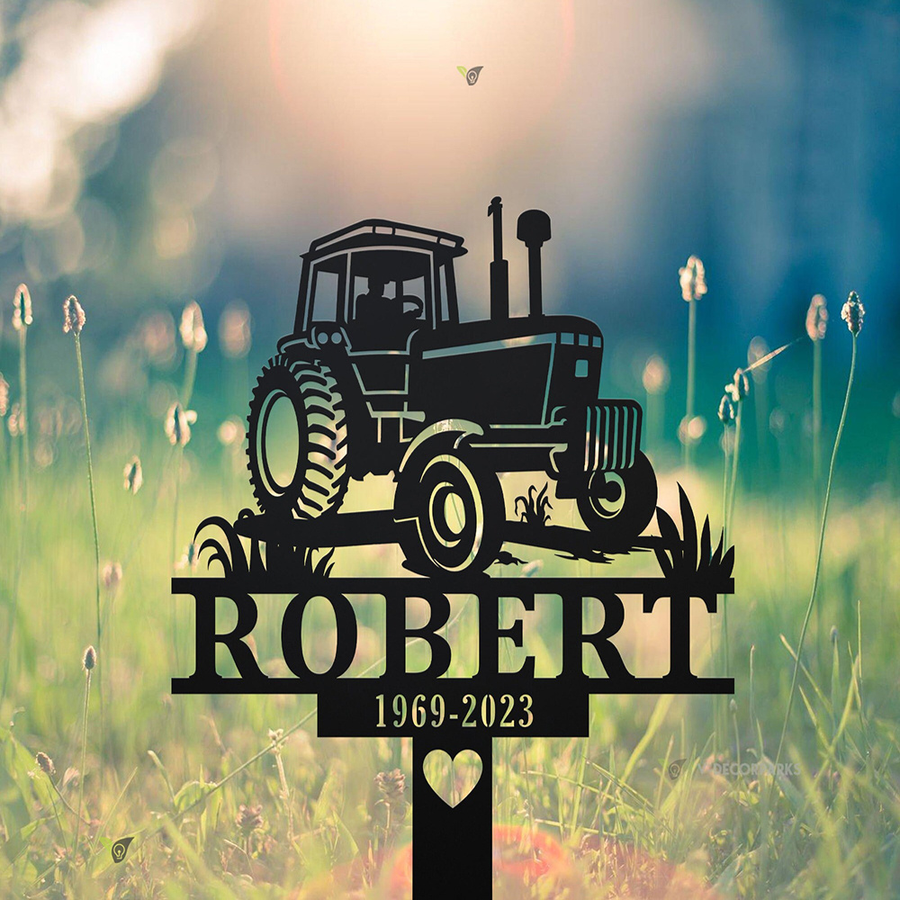 Custom Farmer Memorial Metal S – обзор и цена Yard Sign Blank