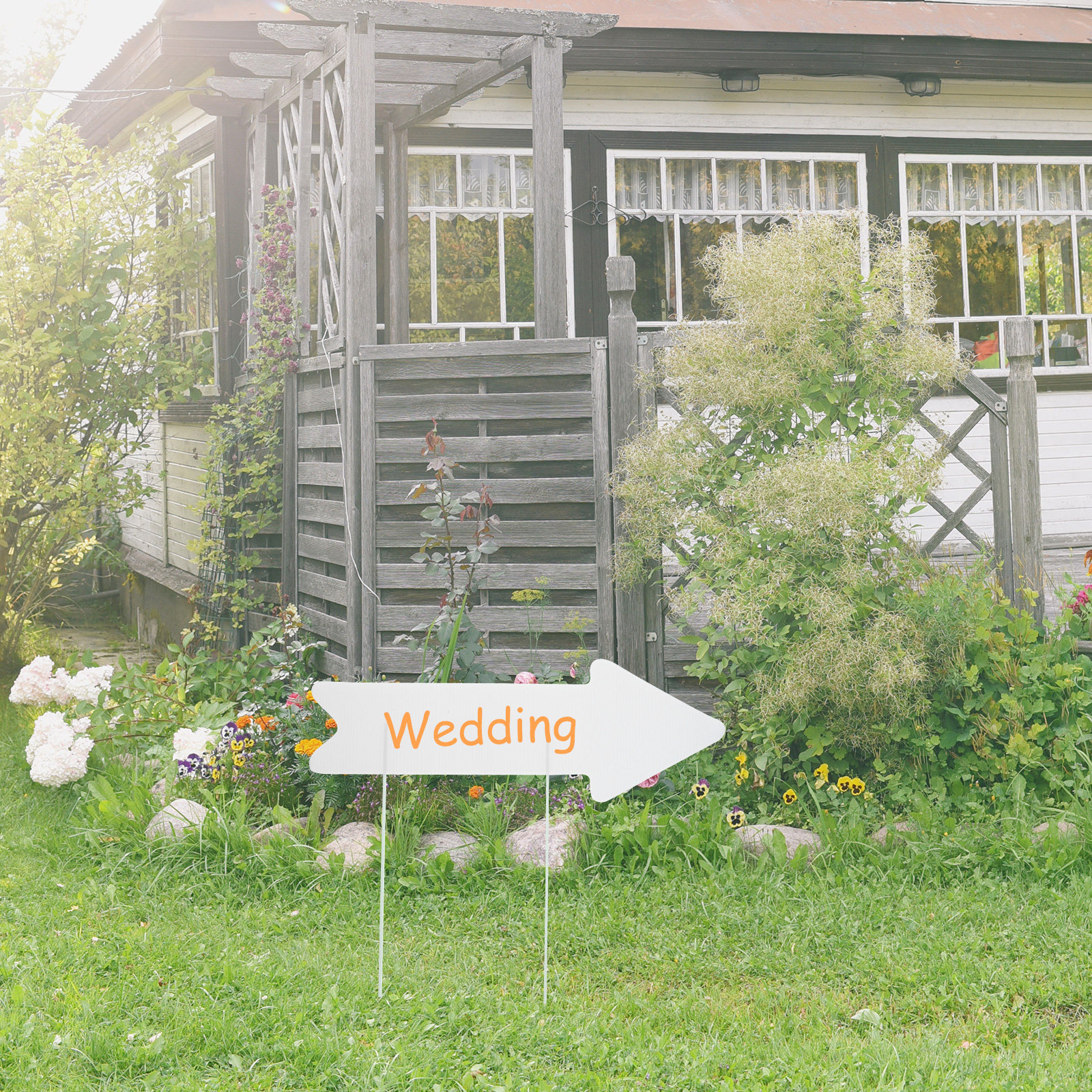 5Pcs Blank Yard Garden Signs P – обзор и цена Yard Sign Blank