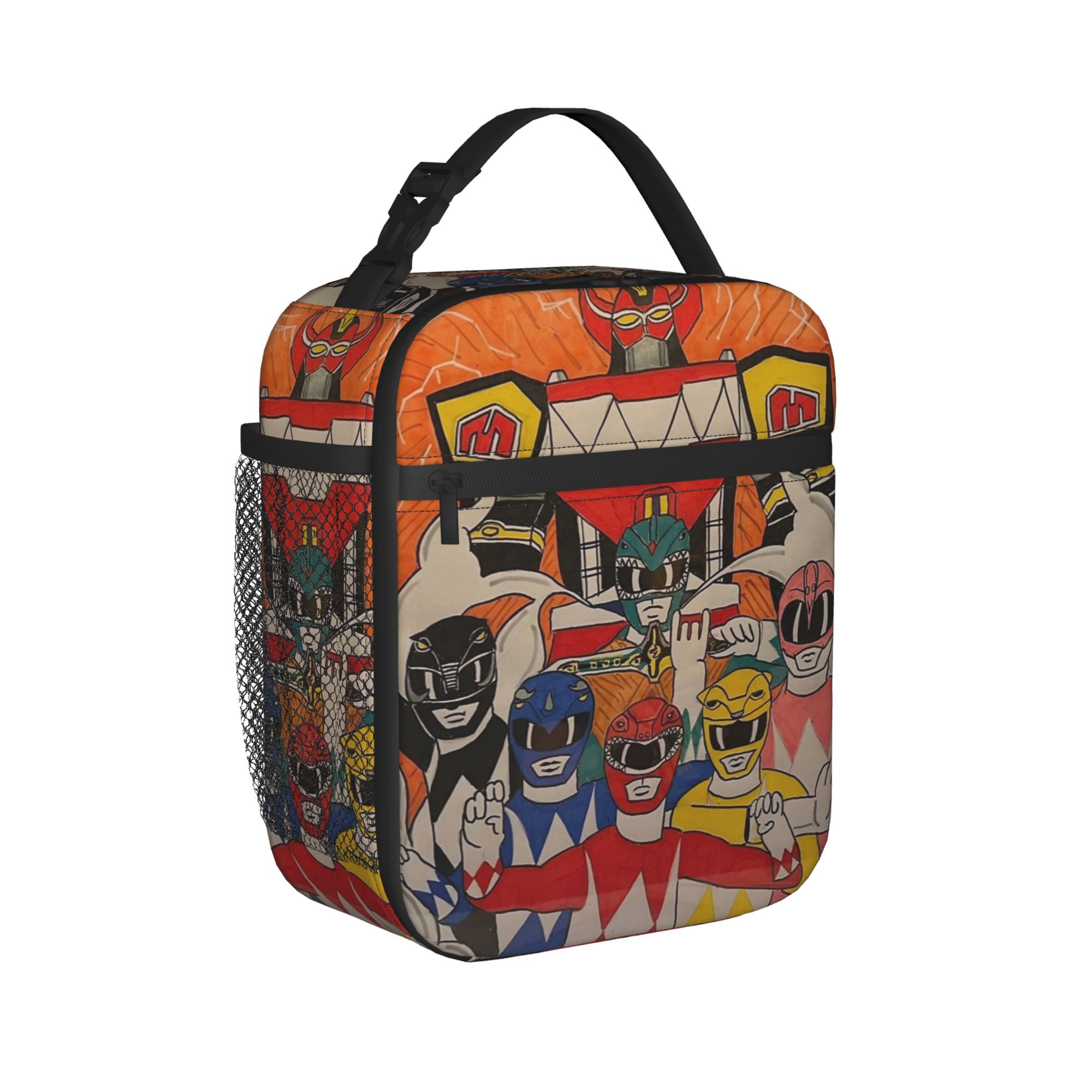 Power Rangers and Megazord Art – обзор и цена Tote Bag Sublimation