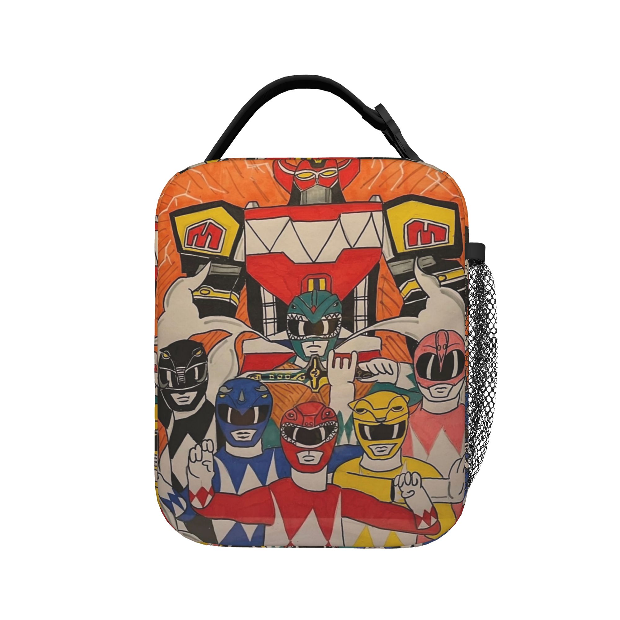 Power Rangers and Megazord Art – обзор и цена Tote Bag Sublimation