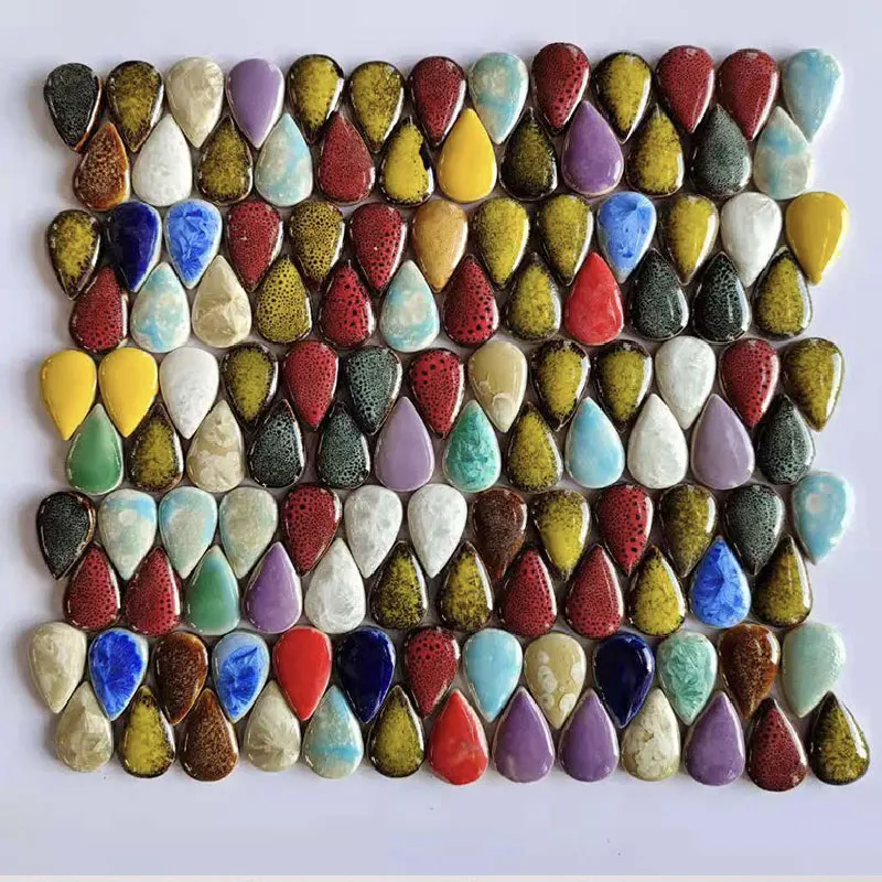 100g Oval Ceramic Mosaic Tiles – обзор и цена Ceramic Tile Blank